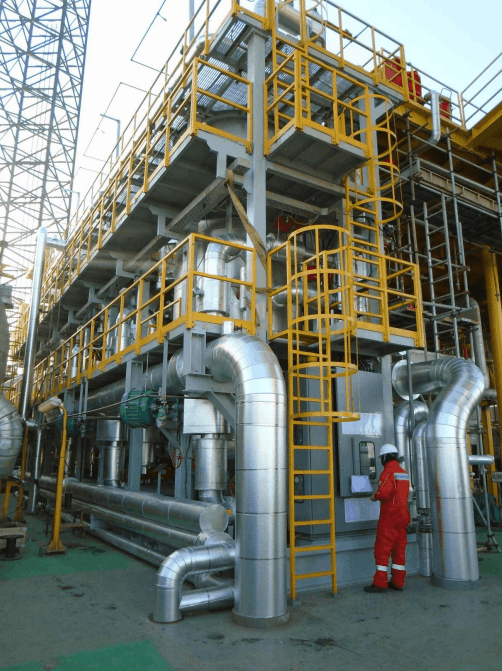 Water Treatment Plant on Oil Rig